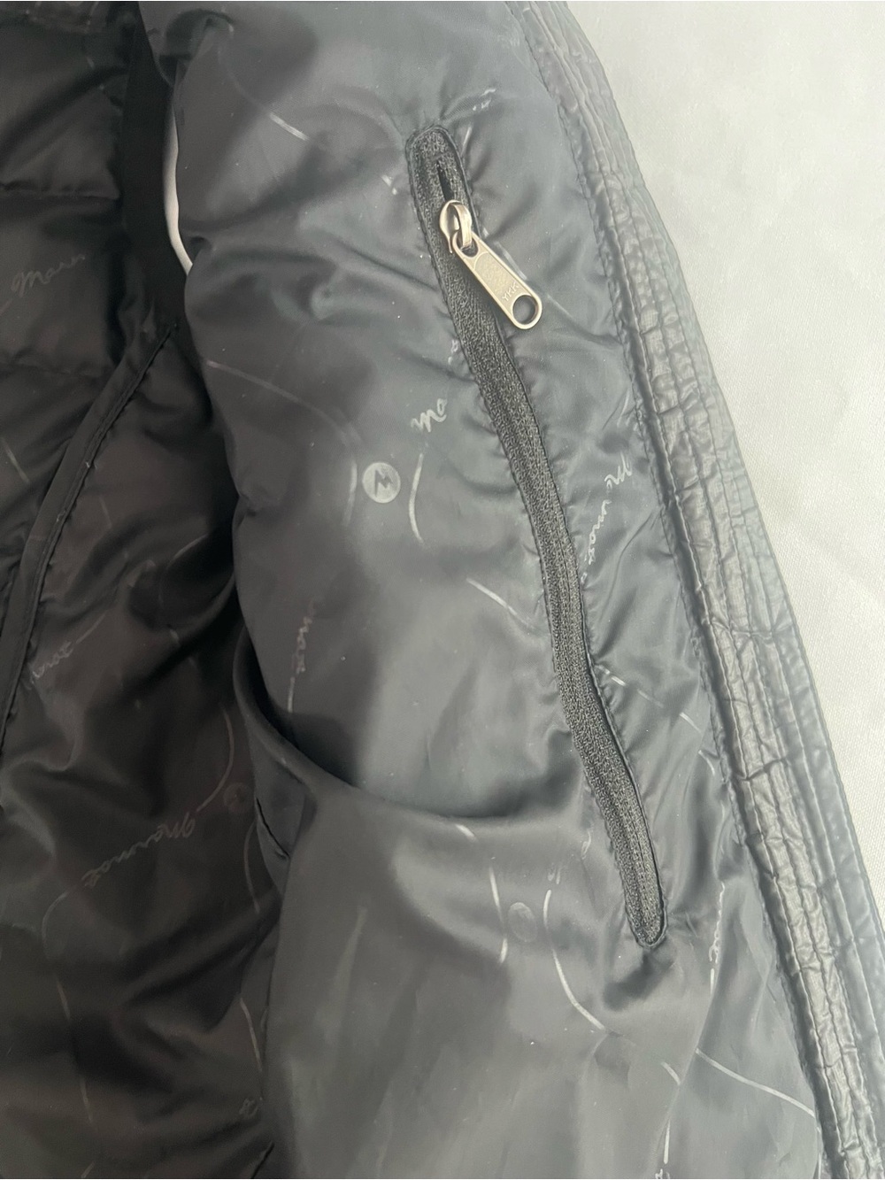 Marmot Black Quilted Packable Puffer Vest - Picture 6 of 11